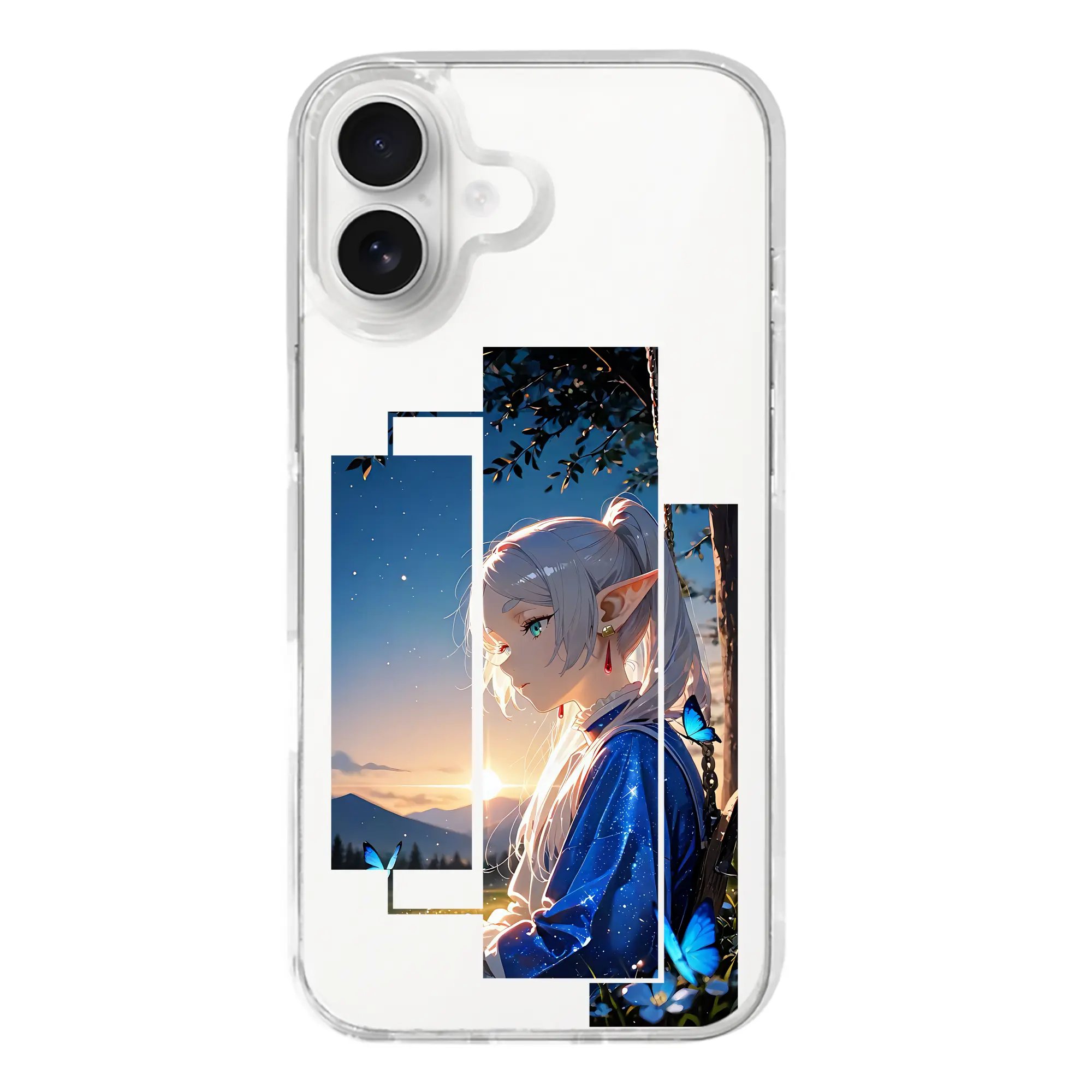 葬送のフリーレン（Frieren） グッズ,フリーレン（Frieren） - iPhone 17シリーズ 透明スマホケース – 薄型・耐衝撃・精密フィット保護カバー